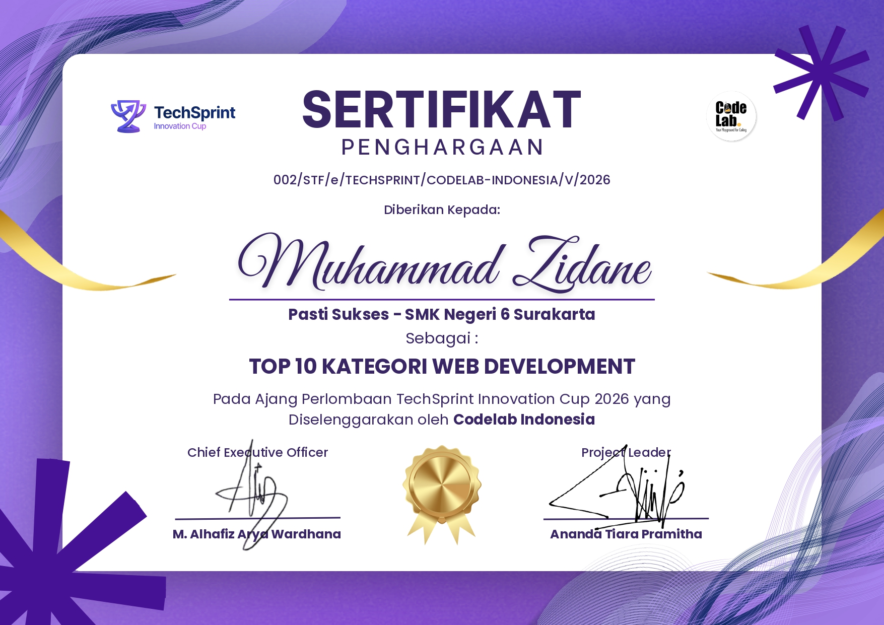 TechSprint Innovation Cup 2026 - Web Development Category